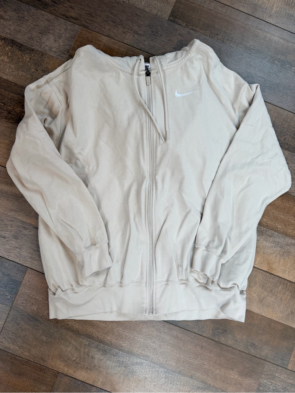 Nike zip-up hooded sweater
